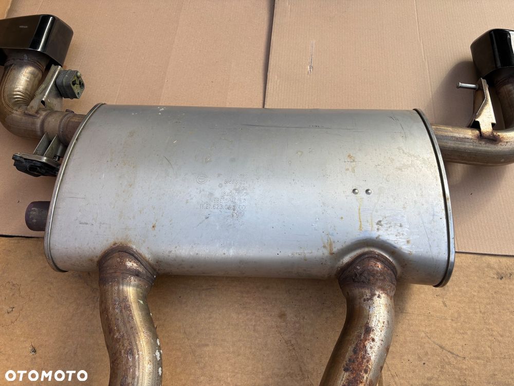 Wydech Tłumik Rura  Podwójny BMW X3 G01 X4 M40i G02 M Pakiet Czarne Końcówki Wydechu 2010915 2010914  8686251 Przepustnica - 3