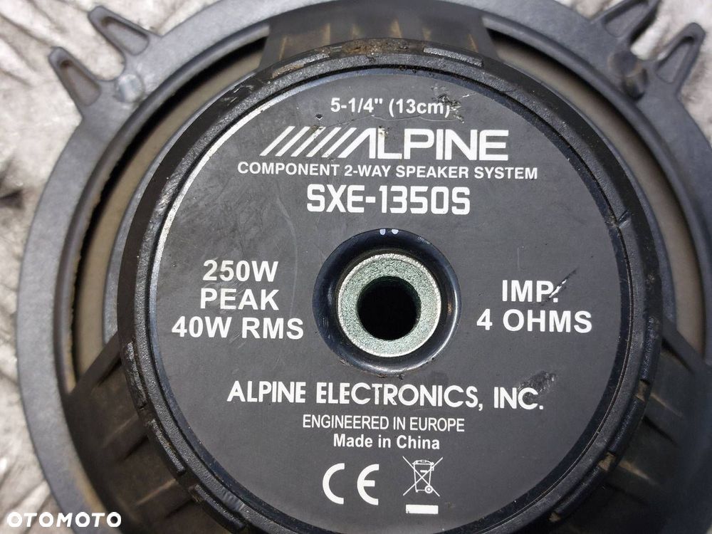 GŁOŚNIK ALPINE SXE-1350S 13CM 130MM - 3