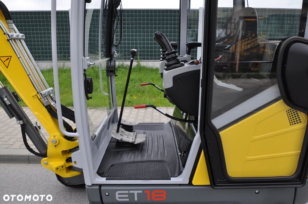 Wacker Neuson ET18 MAŁO MTG JAK NOWA!!! ŁYŻKA SKARPOWA HYDRAULICZNA WYJŚCIA HYDRAULICZNE - 31