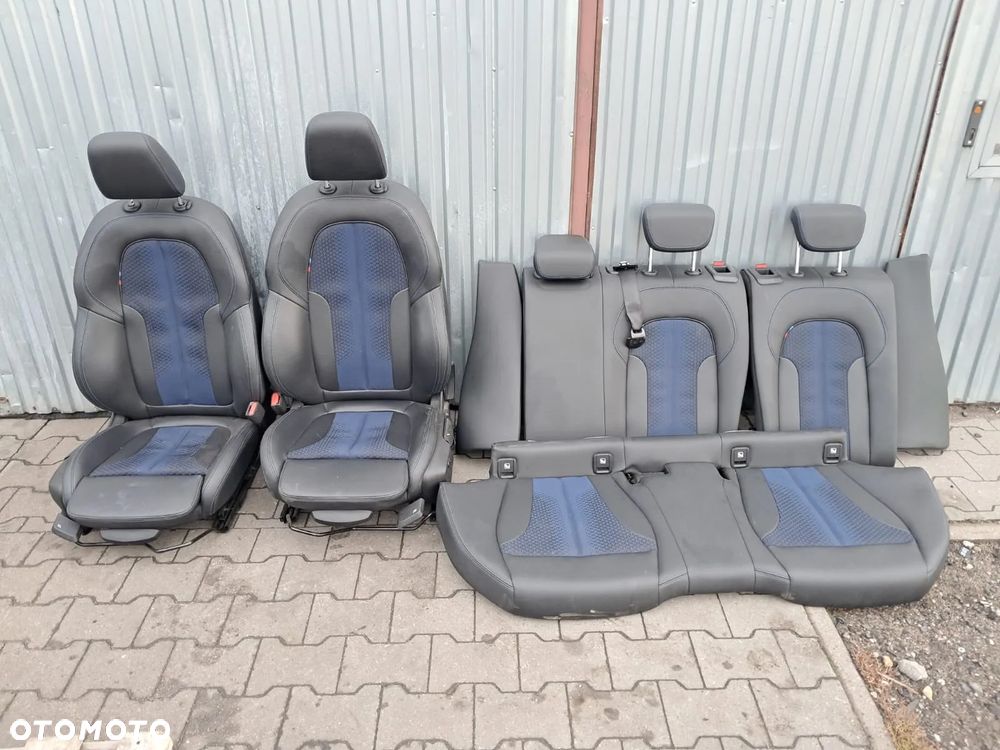 KOMPLET FOTELI FOTEL KANAPA BMW SERIA 1 F40 SKÓRA - 1