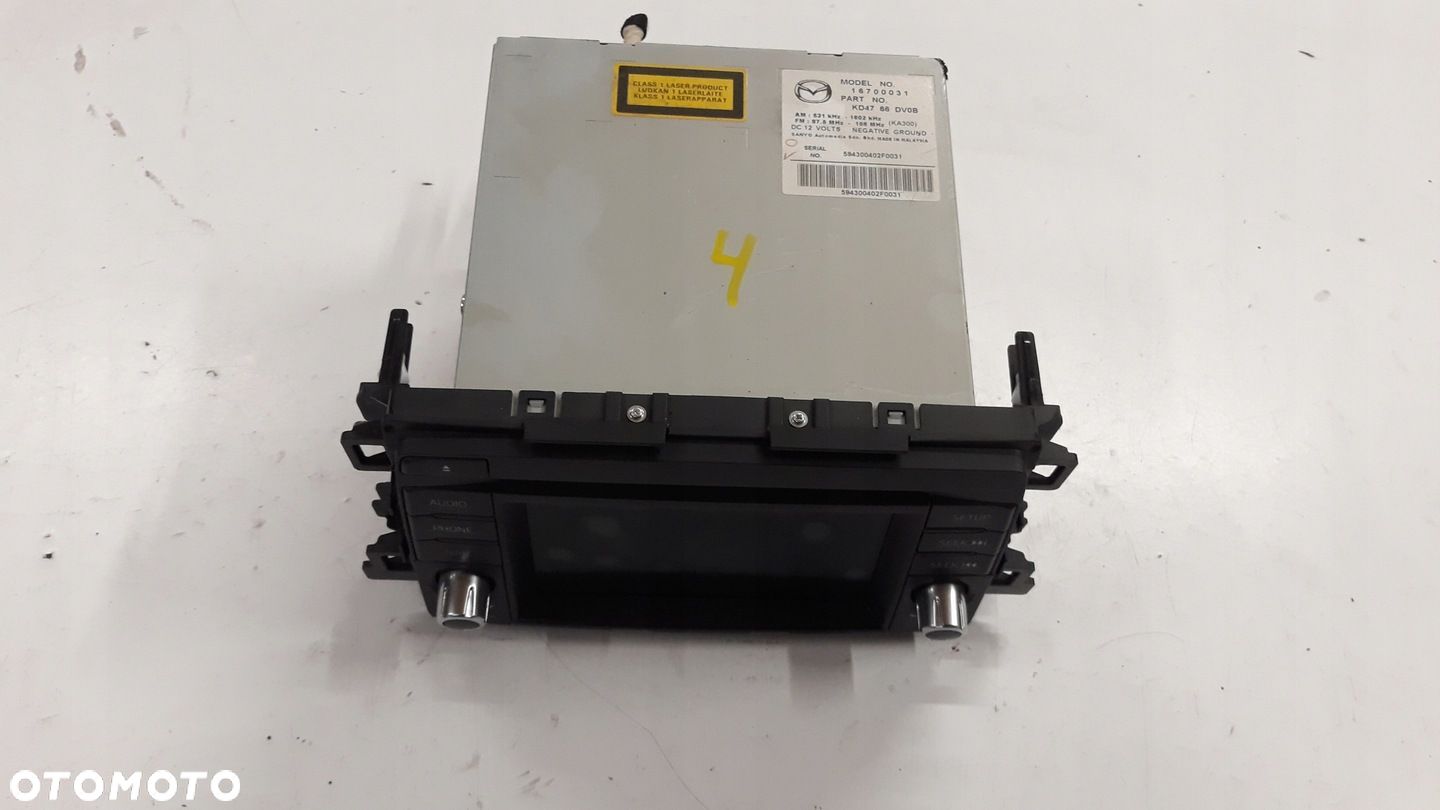 Radio nawigacja KD47 66 dv0b MAZDA CX5 13-18 - 1