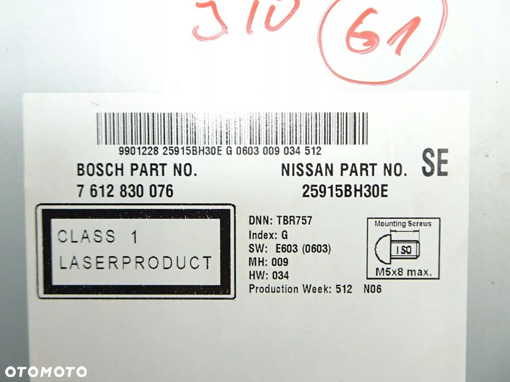 radio cd nawigacja nissan qashqai j10 lift - 5