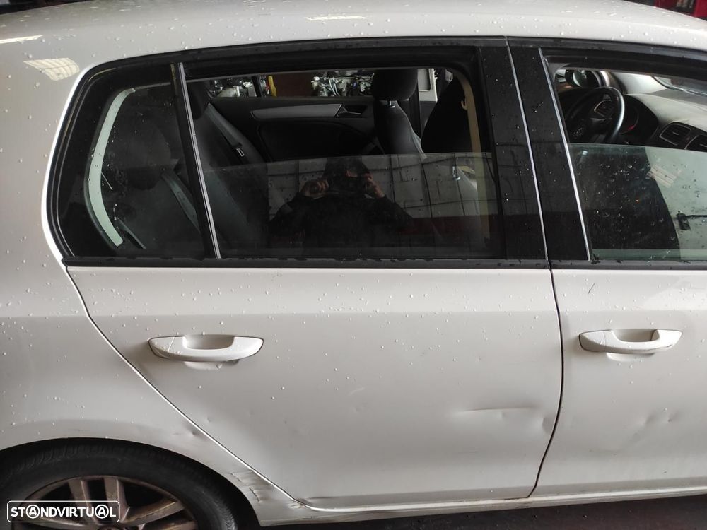 PORTA TRASEIRA DIREITA VOLKSWAGEN GOLF VI 5K110.2008 - 1