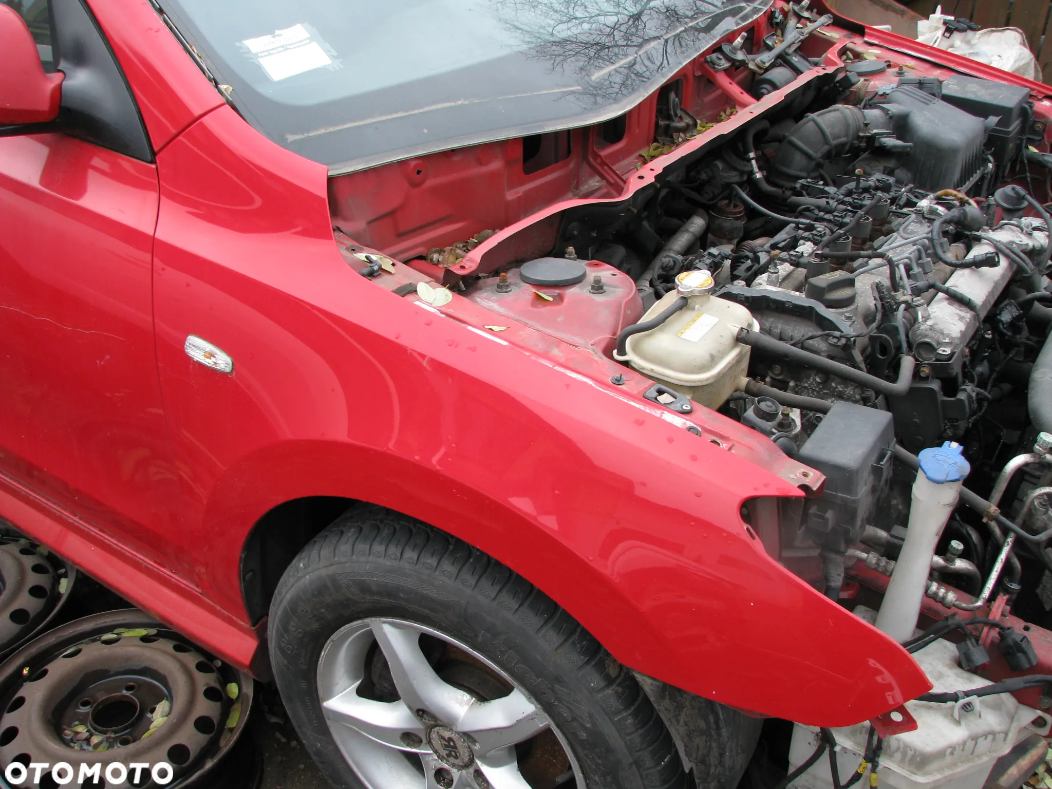 HYUNDAI I30 HATCHBACK 1.6 CRDI MASKA DRZWI ZDERZAK BŁOTNIK CZĘŚCI CZERWONY KOD LAKIERU JA - 3