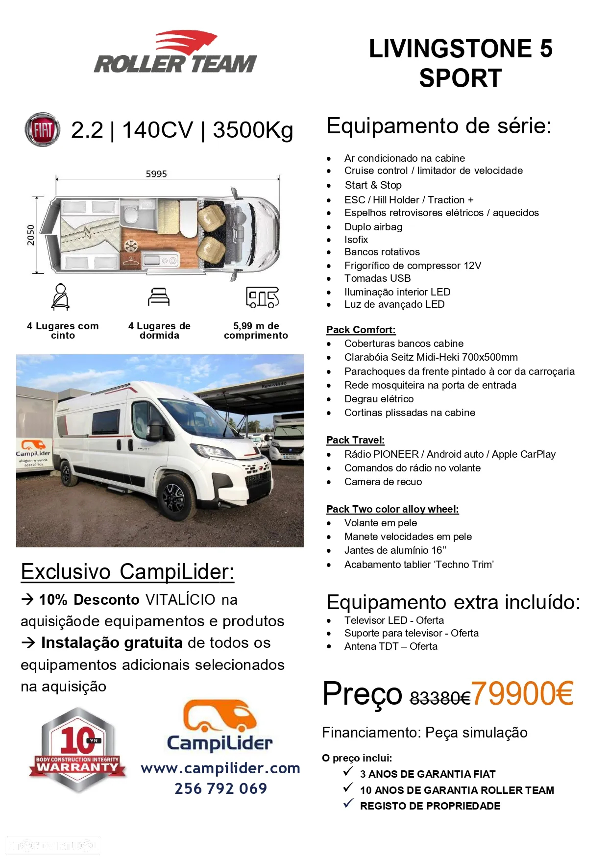 Roller Team Livingstone 5 SPORT ***NOVA*** - 26