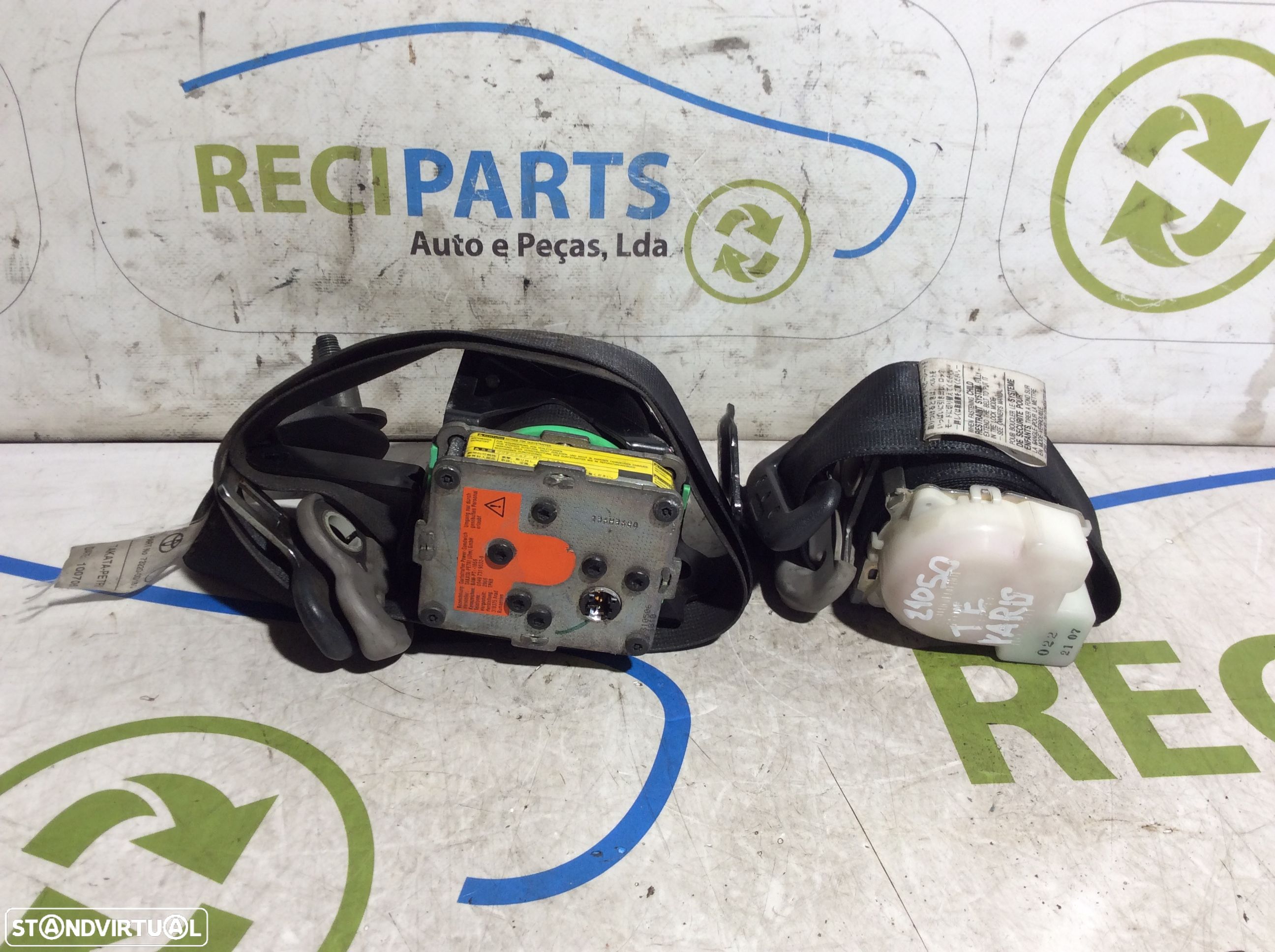 Cintos de segurança Toyota Yaris 2008 - 1
