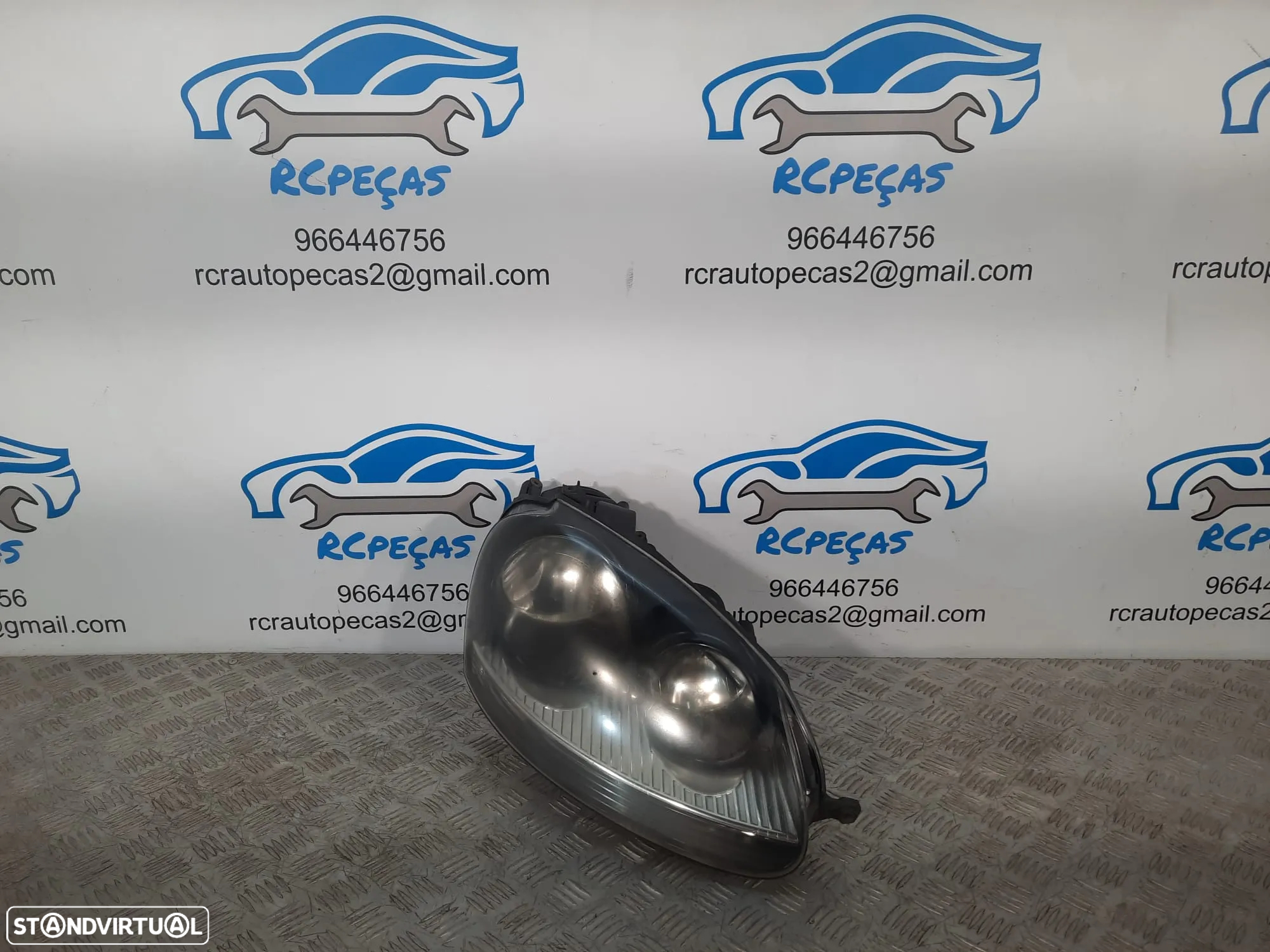 OTICA OTICAS VOLKSWAGEN VW GOLF V 5 MK5 JETTA MK5 OPTICA OPTICAS FAROL FAROIS ORIGINAIS - 5