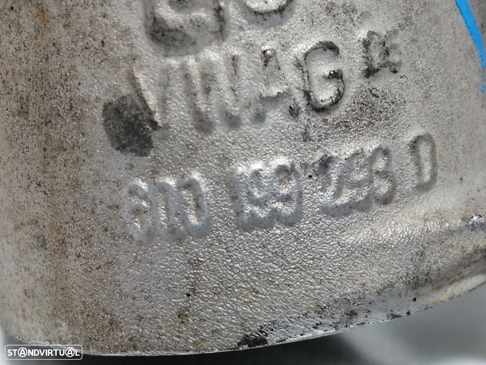 BRAÇO SUSPENSÃO INFERIOR FRONTAL ESQUERDO VOLKSWAGEN POLO 2005 -600199293 - 3