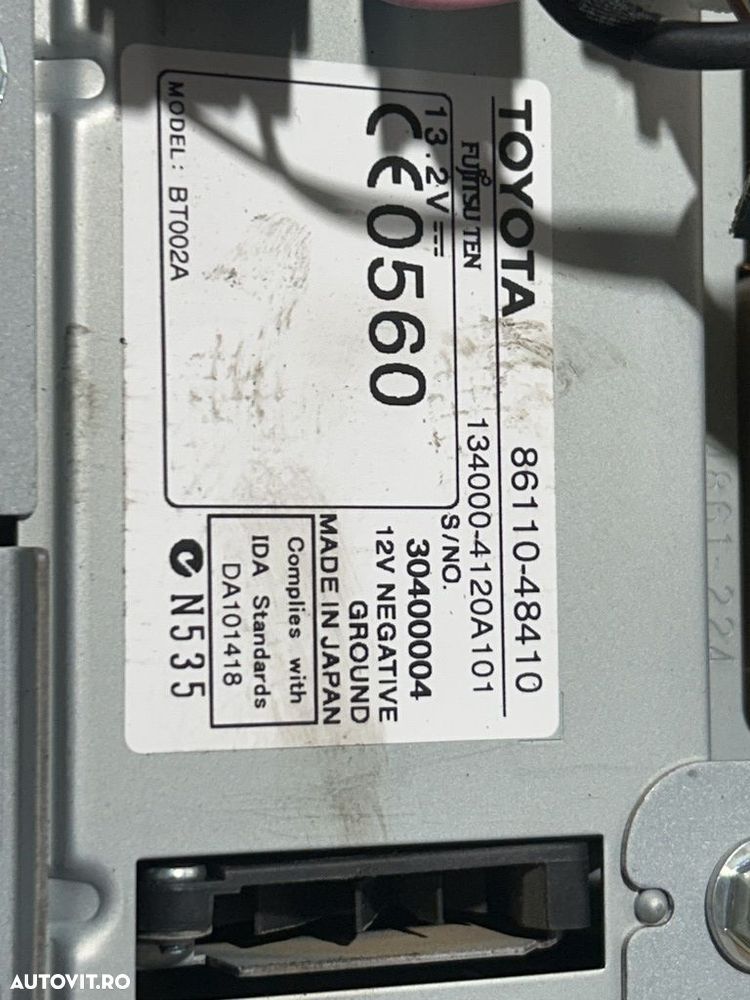 Navigatie Lexus RX 400 H 2004 - 2009 (1274) 8611048410 - 4