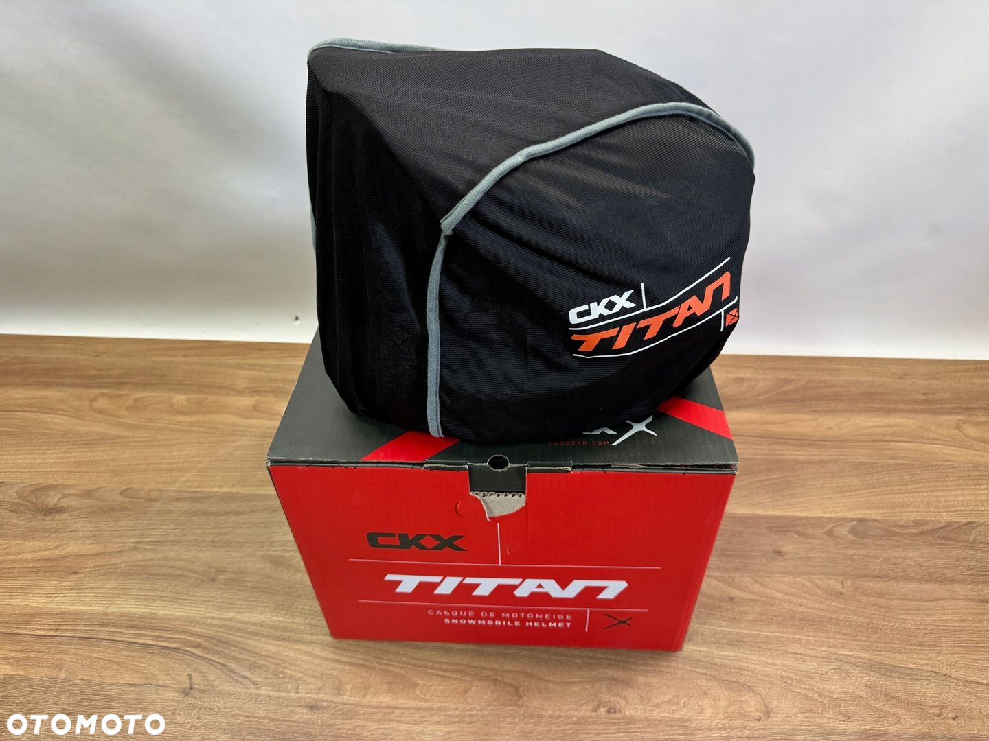 KASK MOTOCYKLOWY ENDURO CKX  Gogle Titan Black/White L - 13