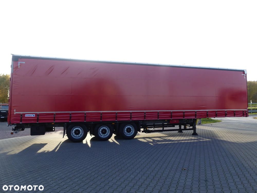 Schmitz Cargobull FIRANKA / VARIOS / IDEALNY STAN / OŚ PODNOSZONA / - 8