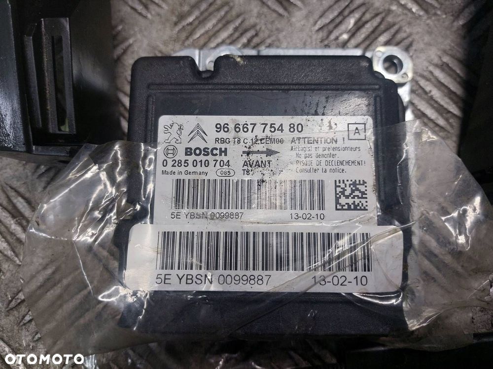 ZESTAW AIRBAG POSTRZAŁOWY PEUGEOT 5008 I 9666775480 96845302ZE - 3