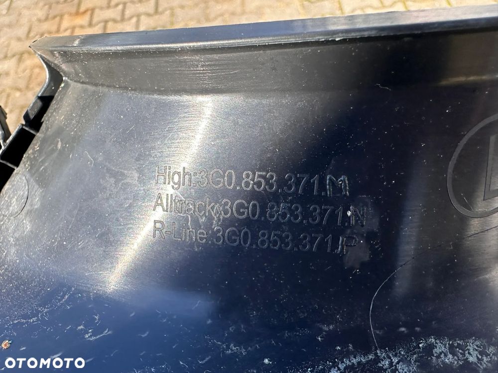 Listwa progowa Passat B8 Alltrack lewa strona 3G0853371N 3G0853371P - 15