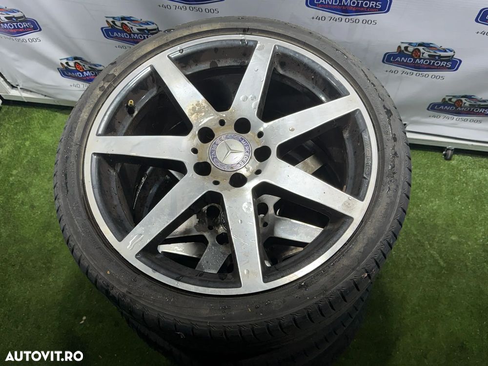 JANTE MERCEDES BENZ R18 / 5x112 / CLASA C / 1-2763 S17wa / 8.5JX18H2 ET54 / 2-2762 S17 wa 8JX18H2 ET50 / 255/35 R18 94Y / + CAUCIUCURI (X4) - 1