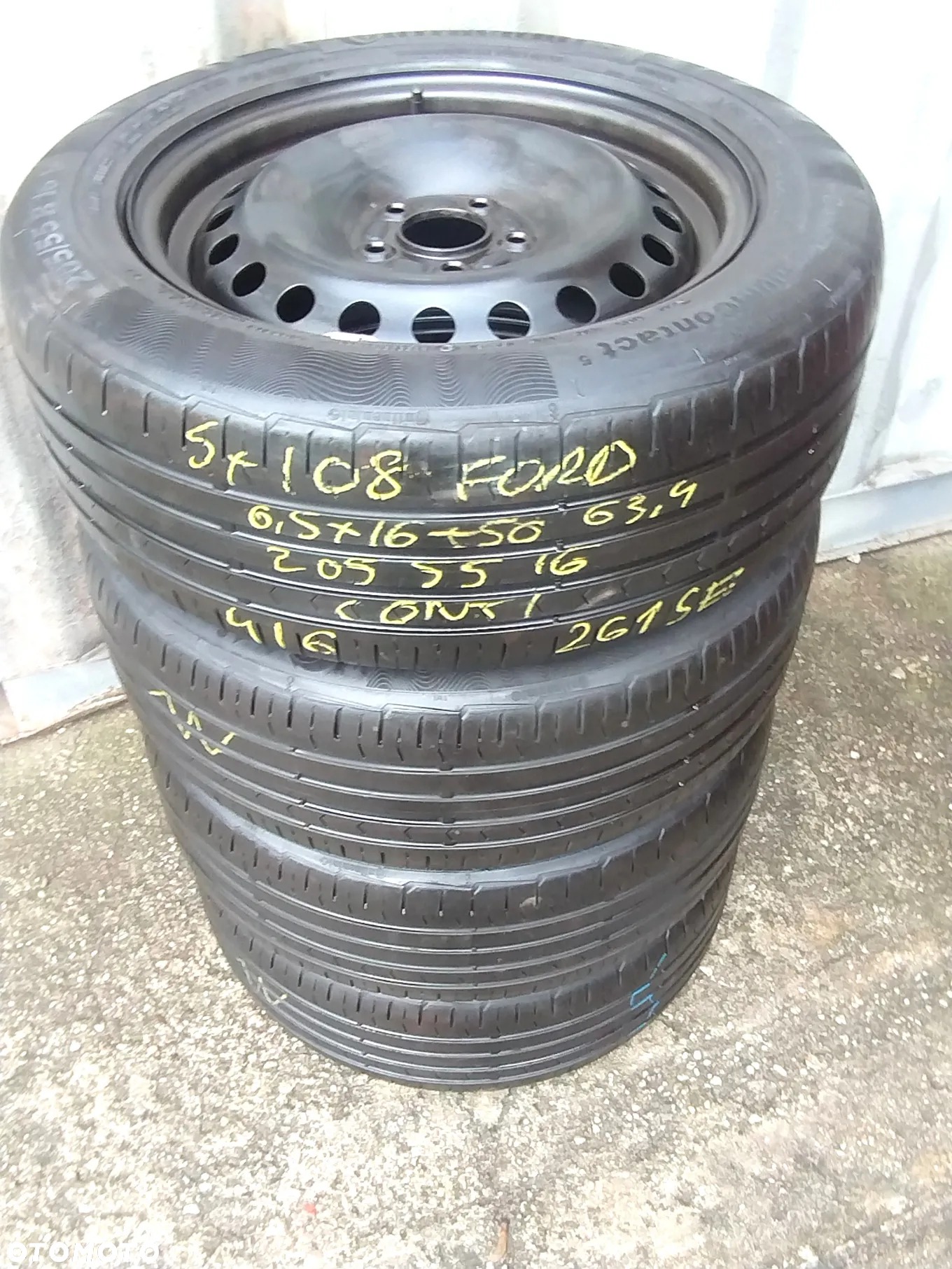 205/55R16 Opony Letnie Lato CONTINENTAL ContiPremiumContact 5 Legnica ALU-RAD 205/55 - 5
