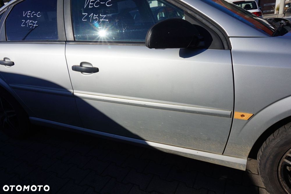 DRZWI PRZEDNIE PRAWE VECTRA C LIFT LB LIFTBACK Z157  SREBRNY OPEL 2005-2008 - 4