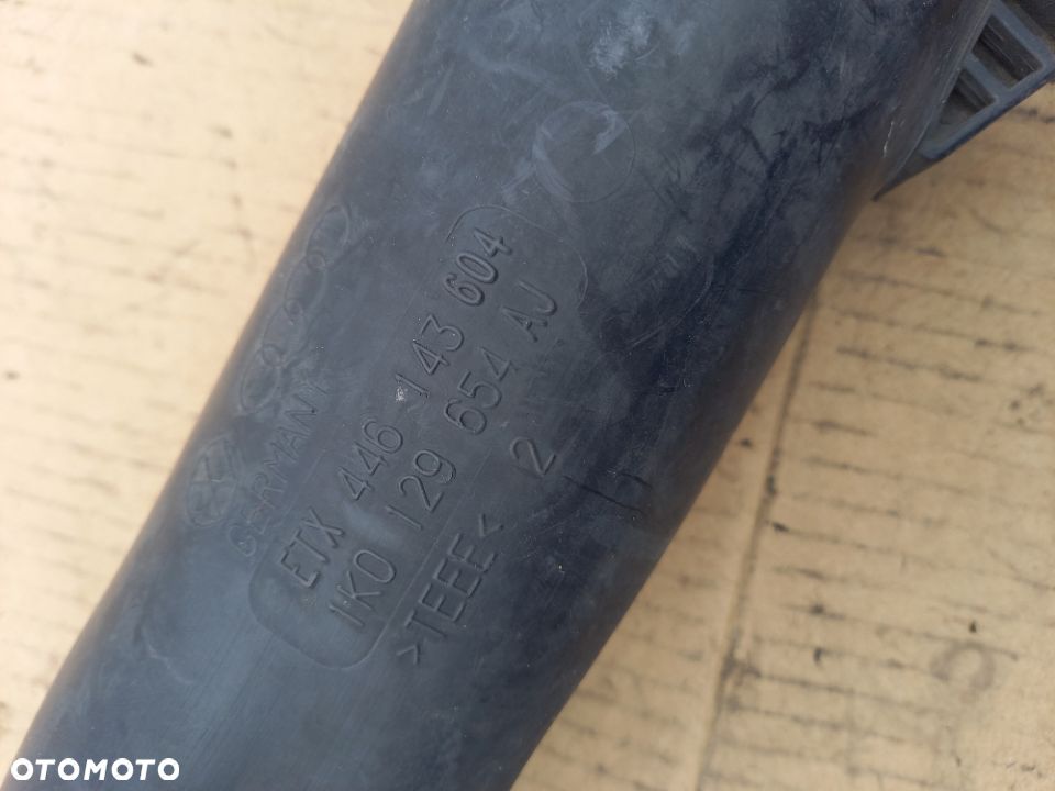 AUDI A3 8P JETTA 2.0 TDI Rura przewód powietrza 1k0129654aj - 7