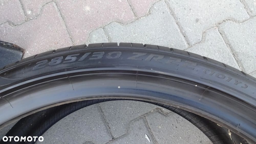 Opona letnia 4szt. Pirelli P Zero 285/30R22 101 Y AO - Audi 2023r. - 12