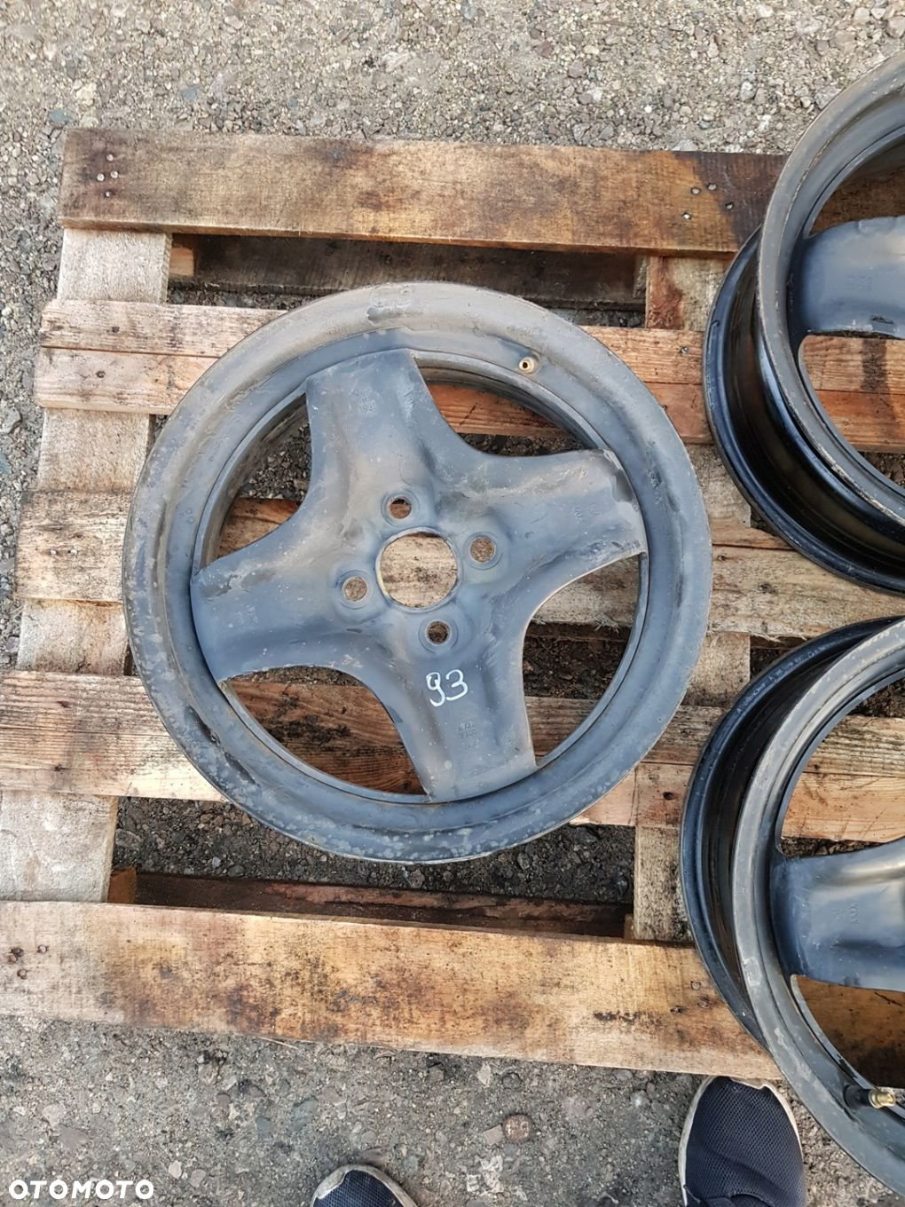 FELGA STALOWA CZUJNIKI OPEL 15 4X100 ET39 93 - 3