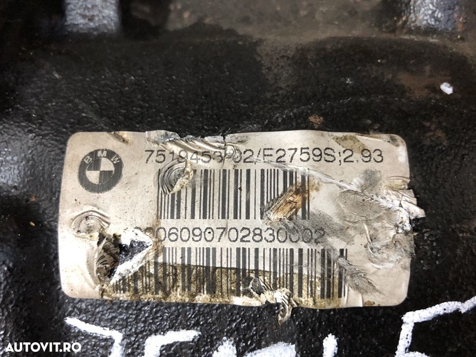 Grup spate,diferential BMW Seria 3 E90,E91,E92 330XD raport 2,93 - 3