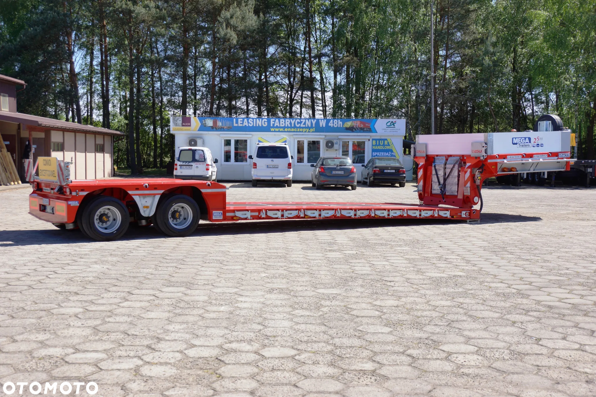 Inny TIEFBETT - MEGA TRAILERS - wersja STRONG - OSIE SAF - TRIDECK - ALUFELGI - 10