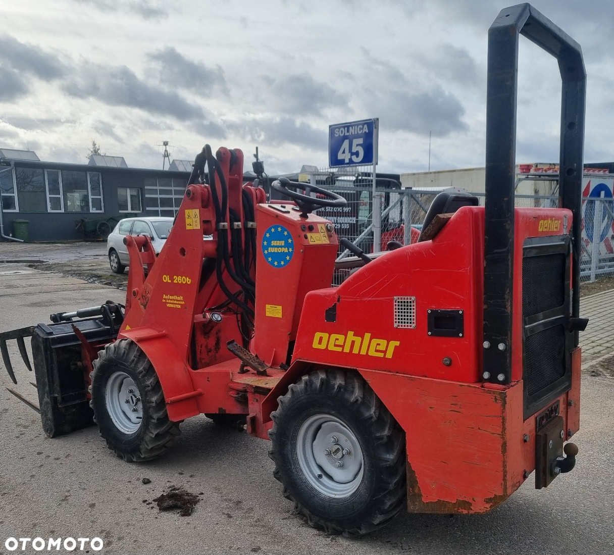 Weidemann Oehler  OL2600 Miniładowrka  88 cm Szerokość - 5