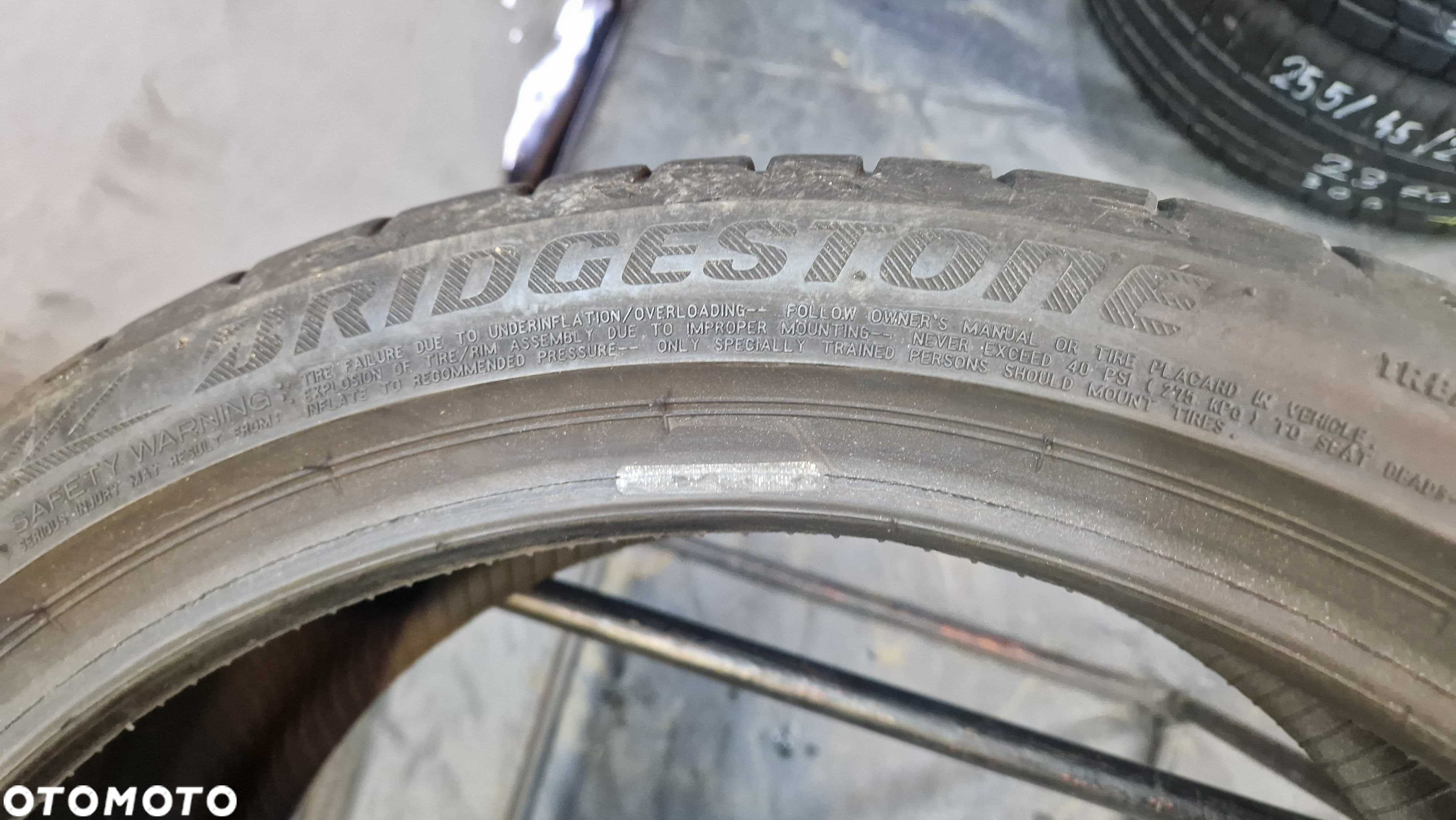 4x225/40/19 Bridgestone JAK NOWE ! / ŚWIETNA JAKOŚĆ ! / GWARANCJA - 5