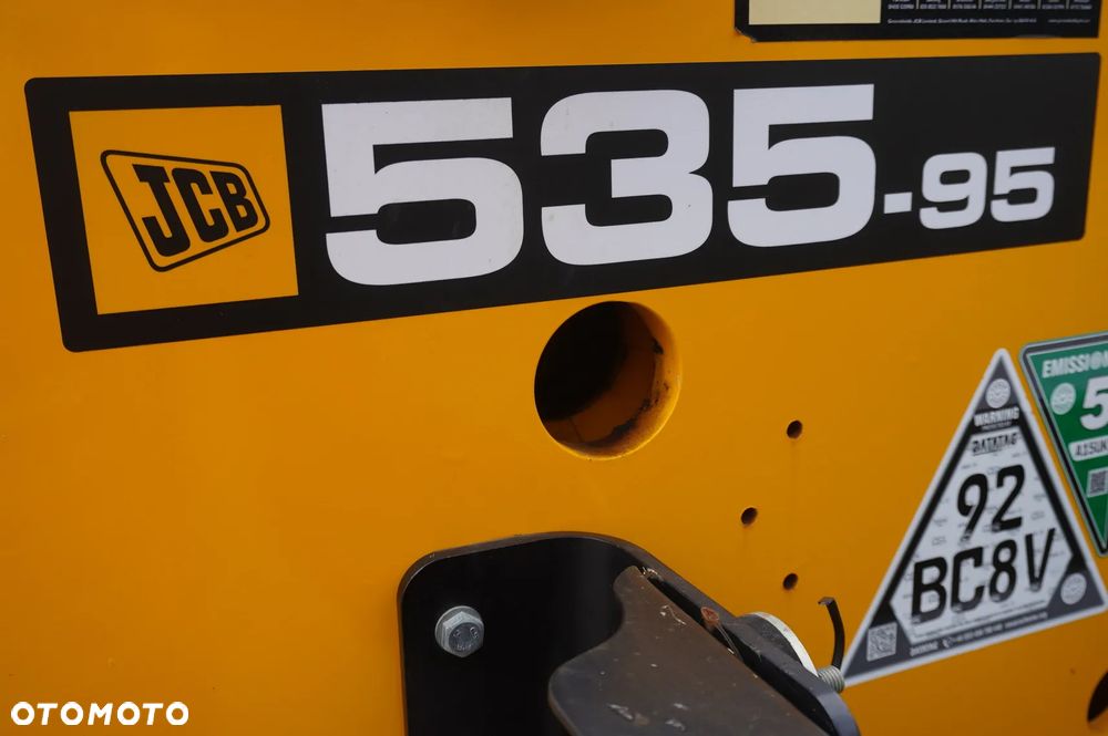 JCB 535-95 / 2021 / 3,5 t / zasięg 9,5 m / joystick - 9