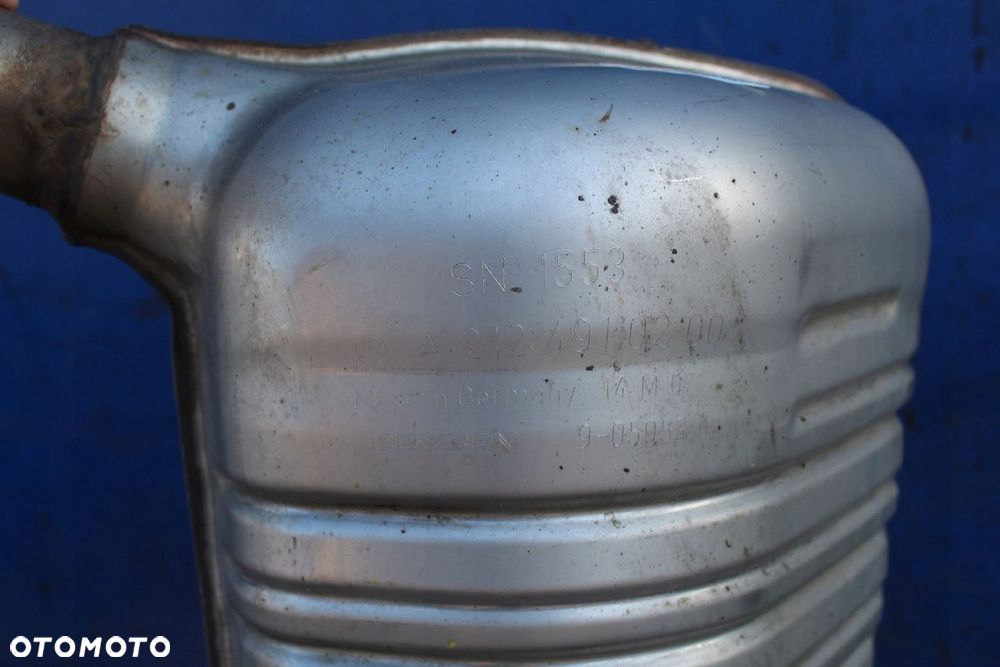 Układ wydechowy tłumiki końcowe tłumik komplet Mercedes W212 Lift Kombi 14r - 10