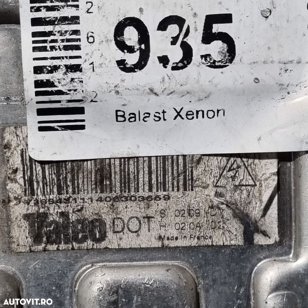 Balast Xenon Porsche Cayenne 2002 - 2006 (935) NU SE VEDE CODUL - 3