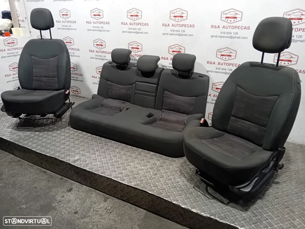 Conjunto de Bancos Renault Laguna II em Tecido Original - 3