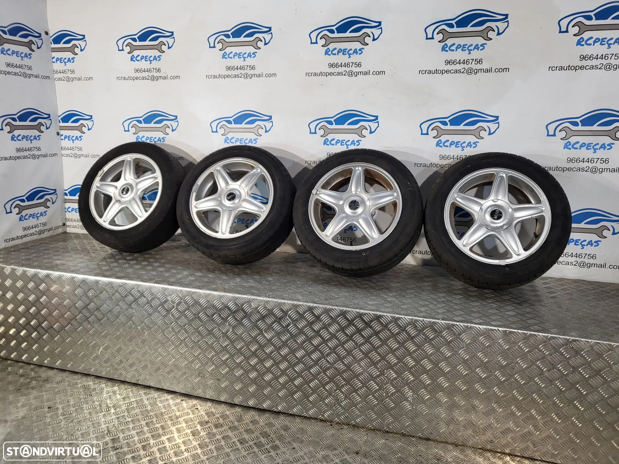 Conjunto Jantes 16 Mini Cooper One 6.5J ET48 4x100 6769410 - 4