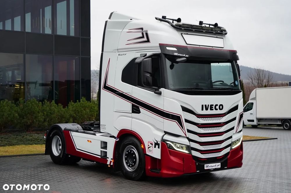 Iveco S-WAY / 510 / RETARDER / KLIMA POSTOJOWA / CAŁA NA PODUSZKACH - 4