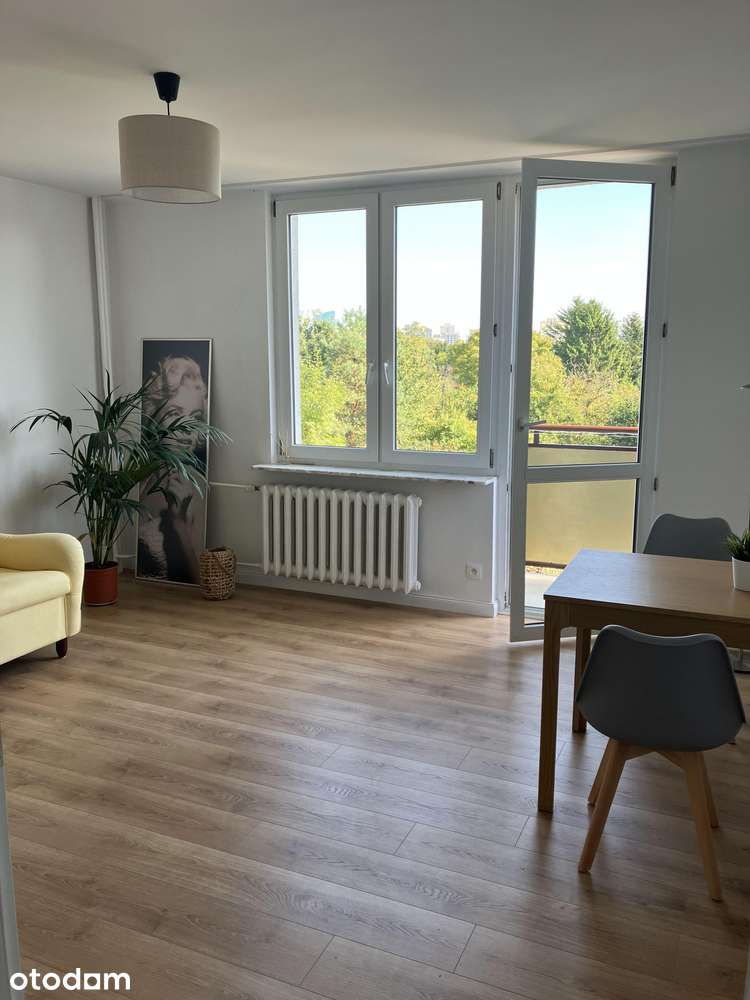 Saska Kępa | 2 pokoje, 49 m² | balkon i zieleń | bezpośrednio