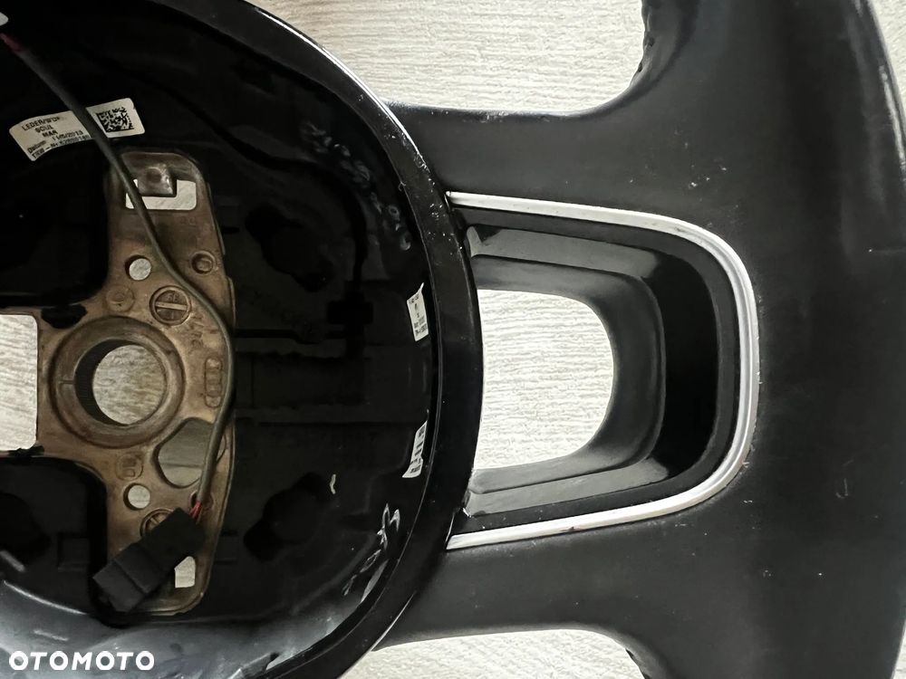 KIEROWNICA SKÓRZANA PIKOWANA MULTI ŁOPATKI AUDI Q7 4L LIFT 4L0419091 AS AIRBAG 4L0880201 AJ Z INSTALACJĄ - 4