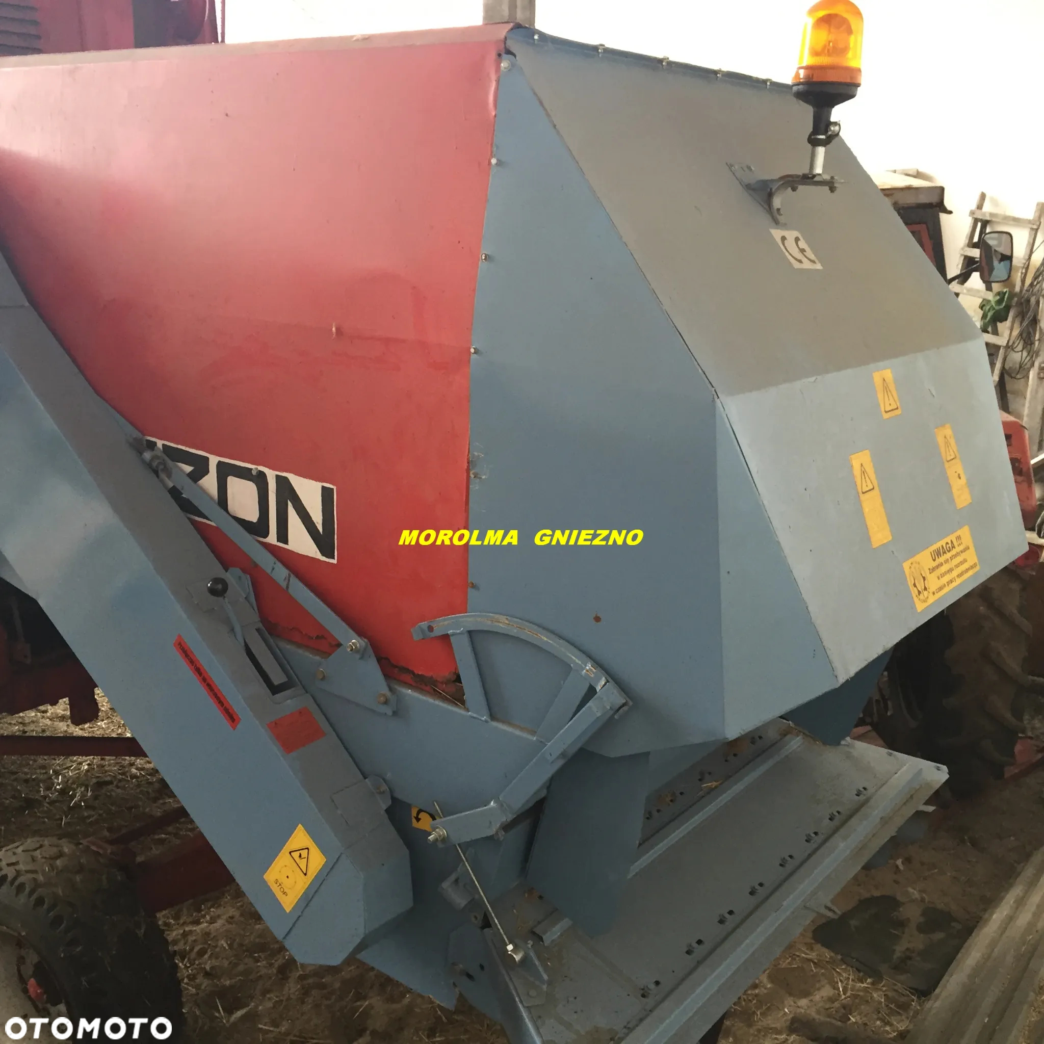 Rozdrabniacz sieczkarnia słomy BIZON SUPER REKORD Z-056 Z-058 Z-050 - 7