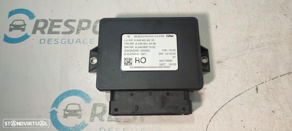 MÓDULO ELETRÓNICO MERCEDES-BENZ CLASE CLA BM 117 - 1