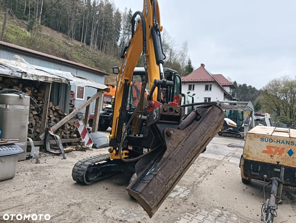 JCB 8029 | 2019 r. | Niski Przebieg 1500 mtg | 3 tony | minikoparka gąsienicowa mini koparka obrotowa - 4