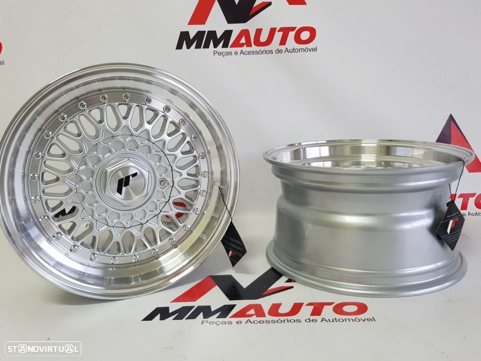 Jantes Japan Racing JR9 Silver Machined 15 - 4