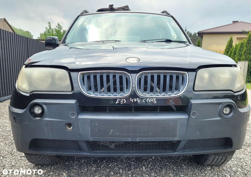 ZDERZAK PRZÓD PRZEDNI BMW X3 E83 475 BLACKSAPPHIRE C109 - 1