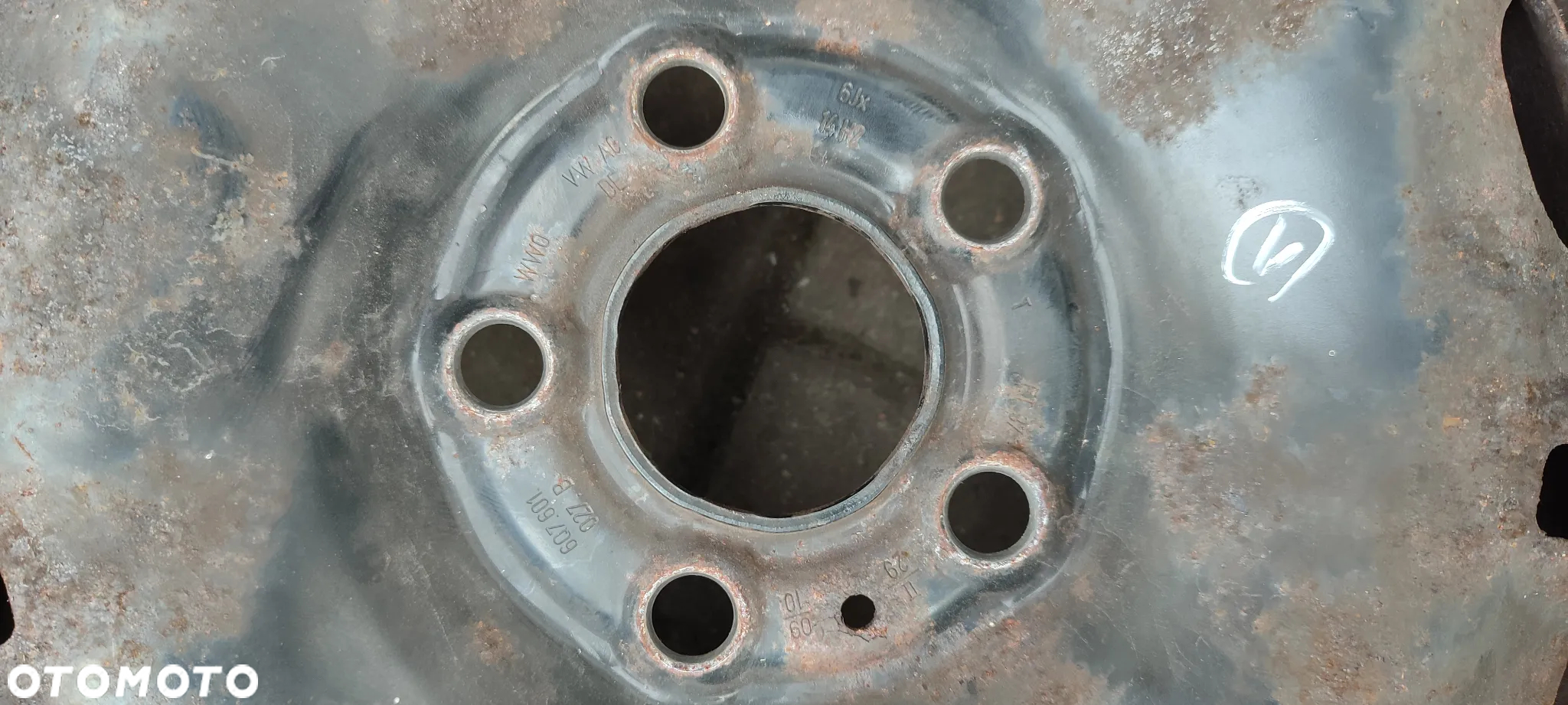 FELGI 5x100 6Jx14 CALI ET37 VW POLO FOX SEAT IBIZA CORDOBA SKODA FABIA KOMPLET 4 SZTUKI - 6