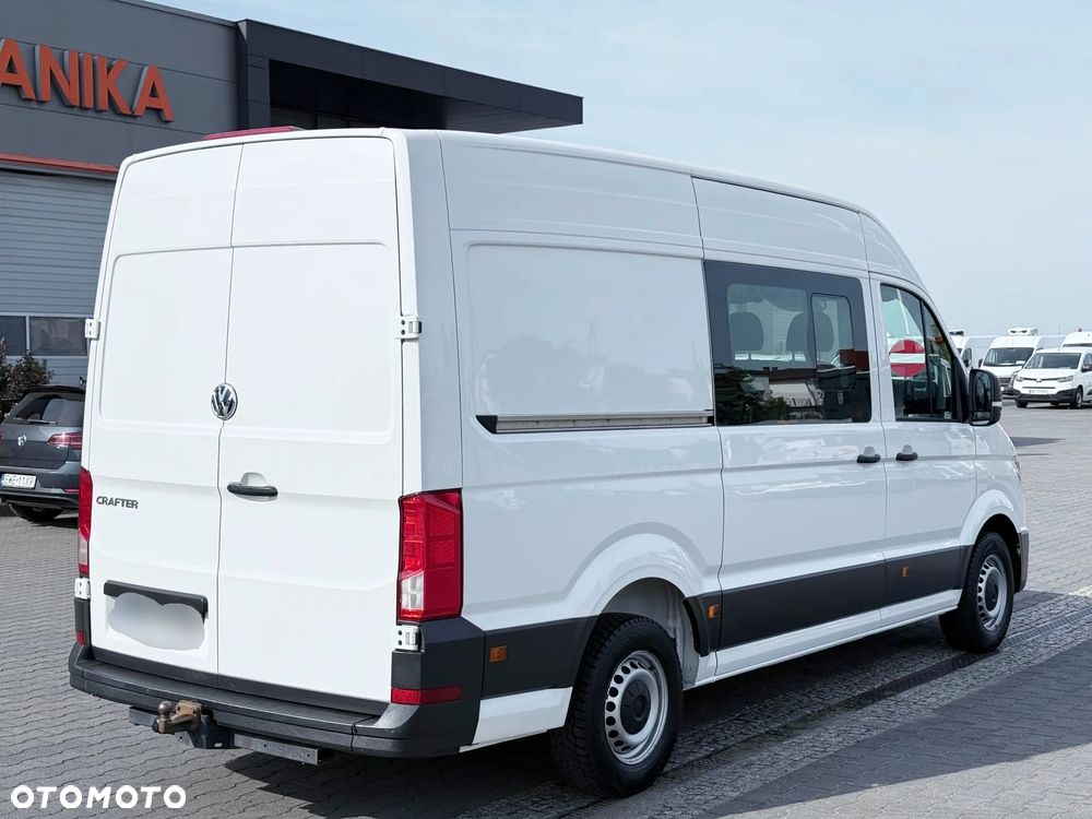 Volkswagen Crafter L2H2 Doka Brygadówka 6-miejsc, Salon PL, Jeden Właściciel - 5