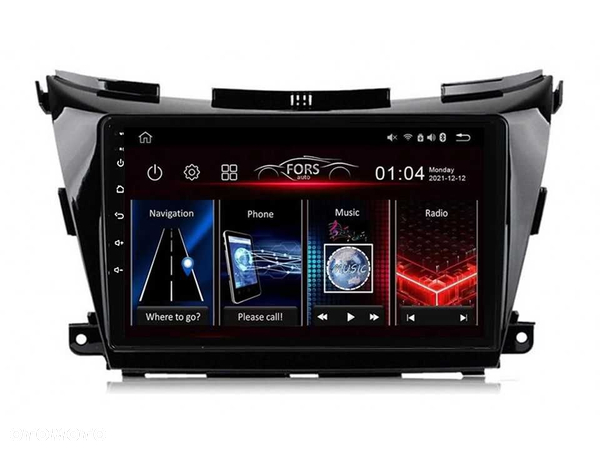 Radio samochodowe Android Nissan Murano (10.1", UV) 2014.-2020