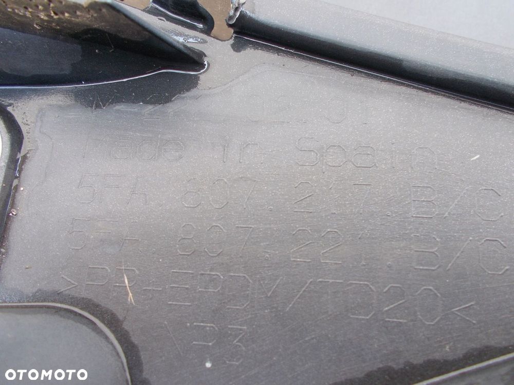 LEON IV CUPRA 5FA807217BC ZDERZAK PRZÓD PRZEDNI 6 X PDC - 6