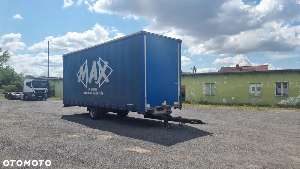 Inny TANDEM JUMBO 7.80x3.10m  17.5 KOŁA 2011rok FIRANKA 1ośiowa MOŻLIWOŚĆ TRANSPORTU - 1