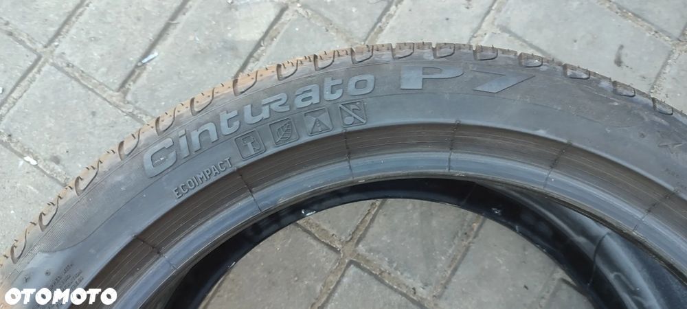 OPONY LETNIE 255/40 R18 PIRELLI CINTURATO P7 (4016) RSC PARA 2 SZTUKI LATO - 5