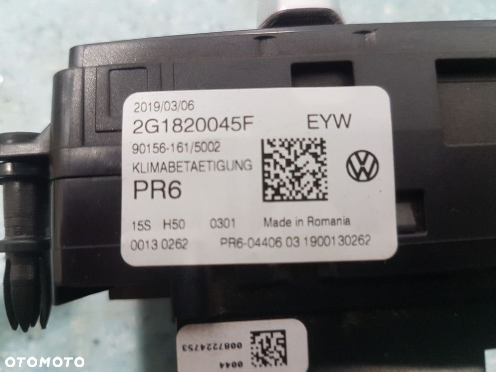 VOLKSWAGEN POLO VI 2G PANEL KLIMATYZACJI 2G1820045F - 5