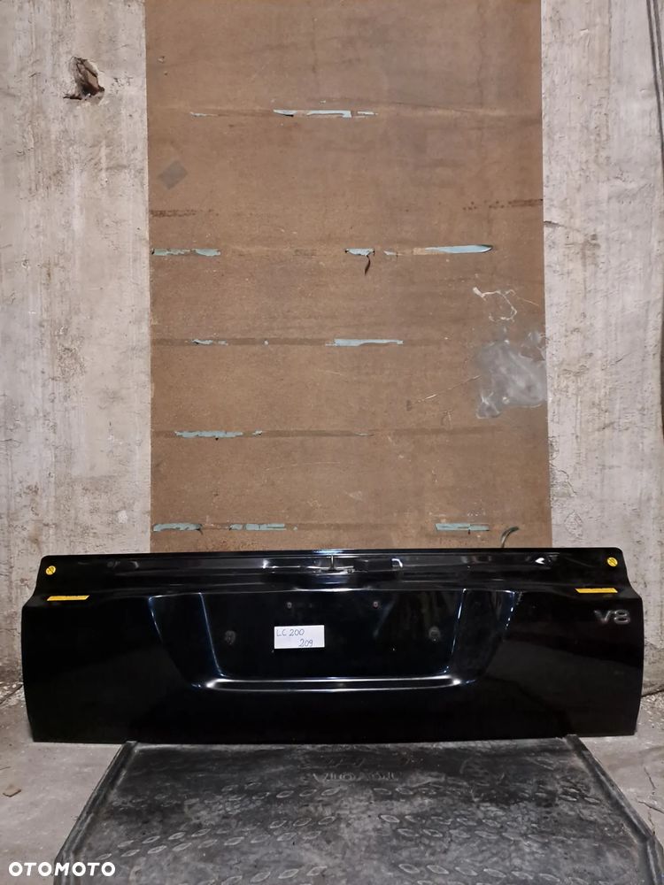 Maska / klapa bagażnika / burta Toyota Land Cruiser 200 - oryginalna (czarna)