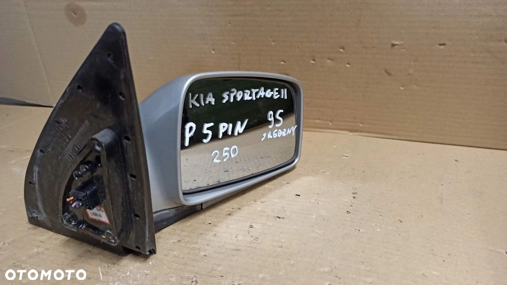 # LUSTERKO PRAWE 5 PIN KIA SPORTAGE II 9S SREBRNY - 3