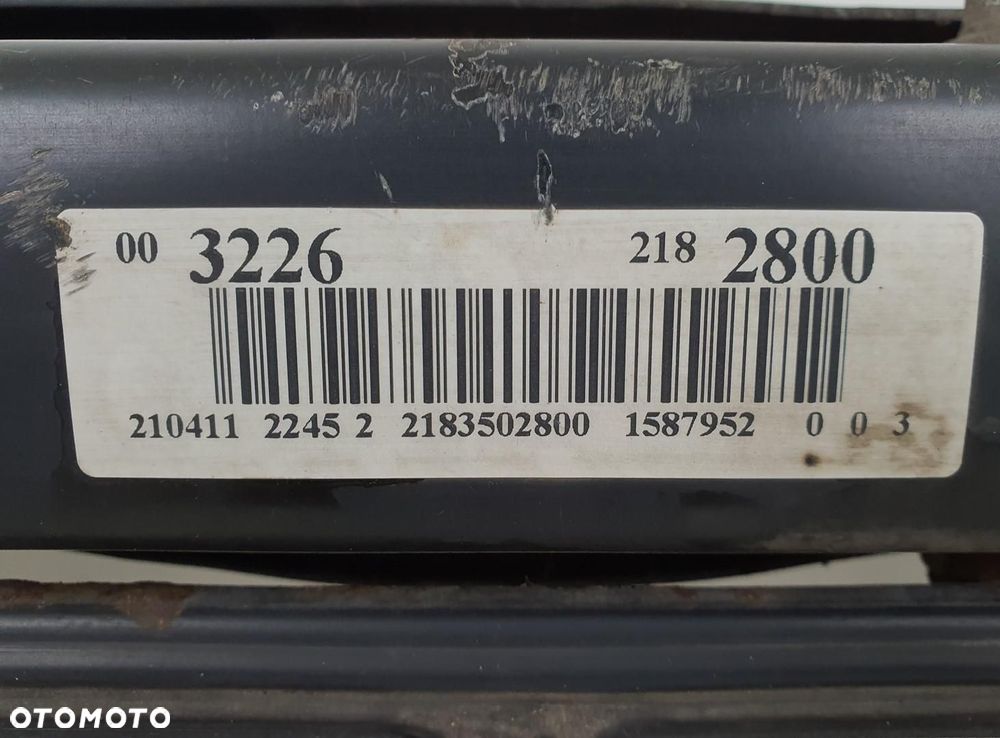 ZAWIESZENIE TYŁ SANKI WÓZEK TYLNA MERCEDES W218 - 8